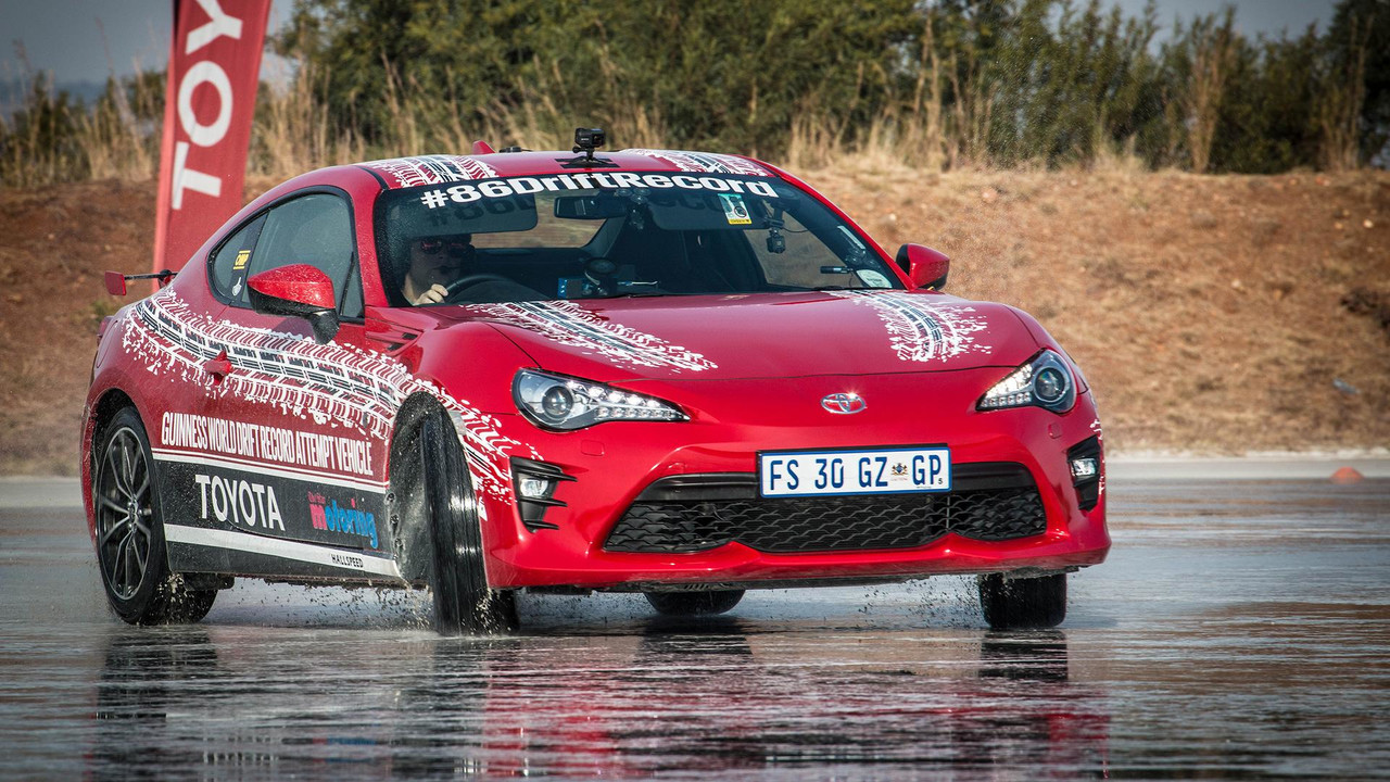 Toyota GT86 drift record