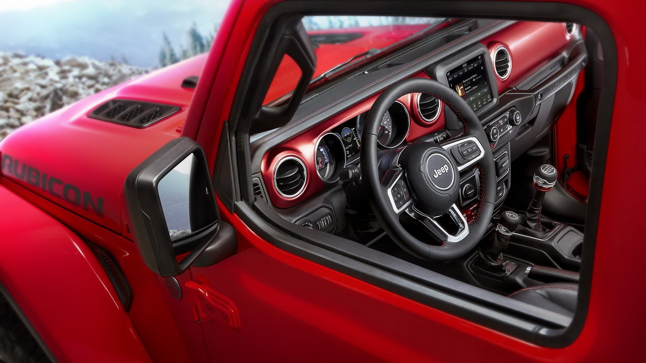 Jeep wrangler интерьер