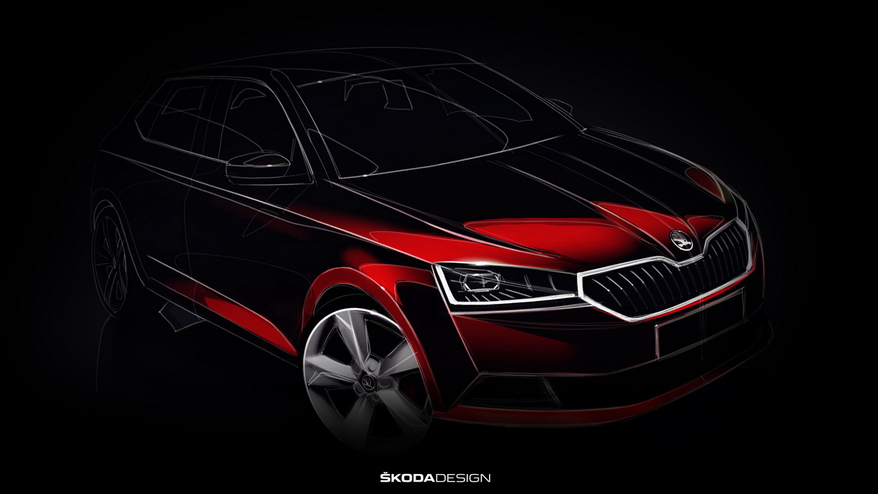 Skoda Fabia 2018 facelift