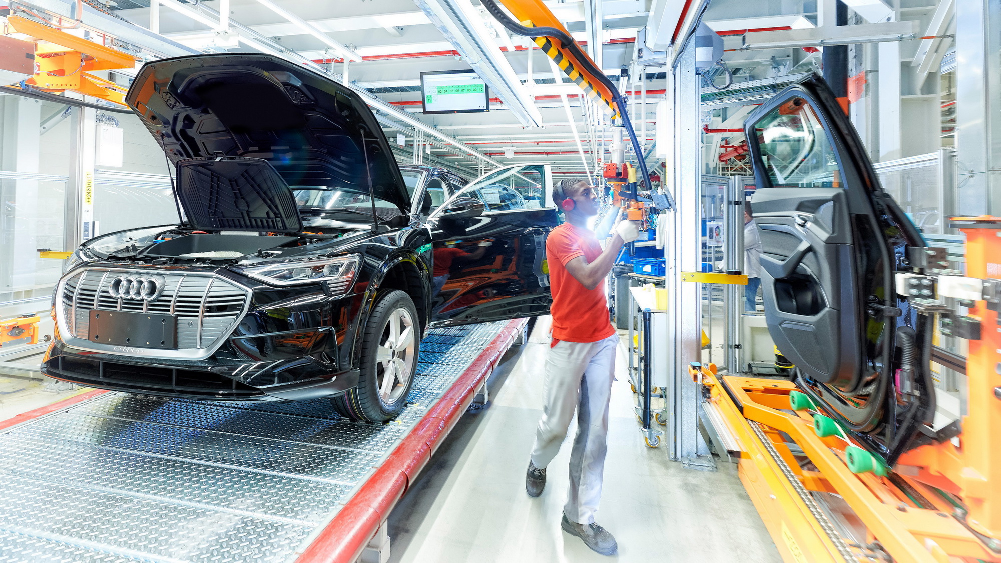 Audi e-tron Belgium factory
