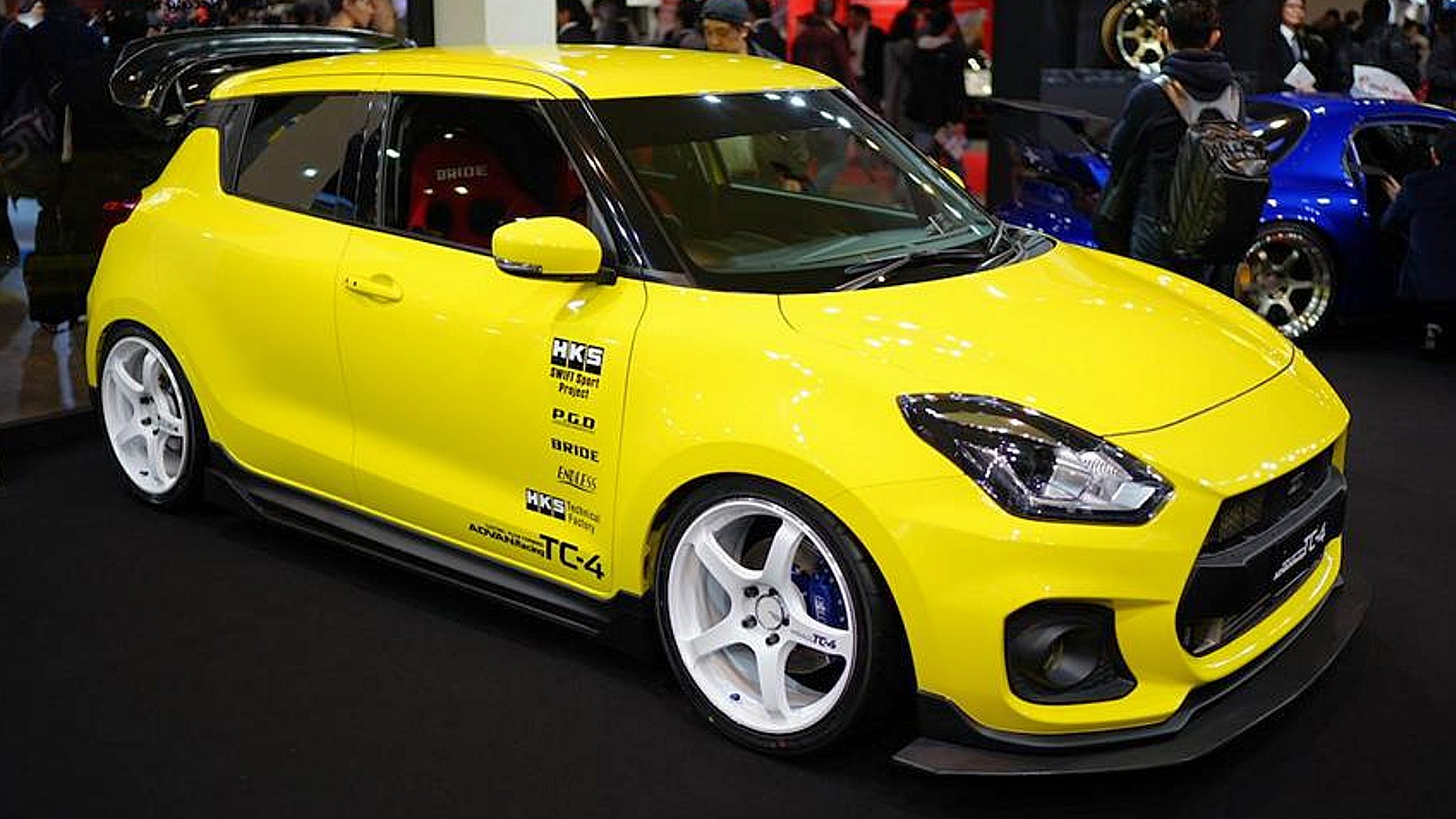 Βελτιωμένο Suzuki Swift Sport με φτερούγα WRC Drive