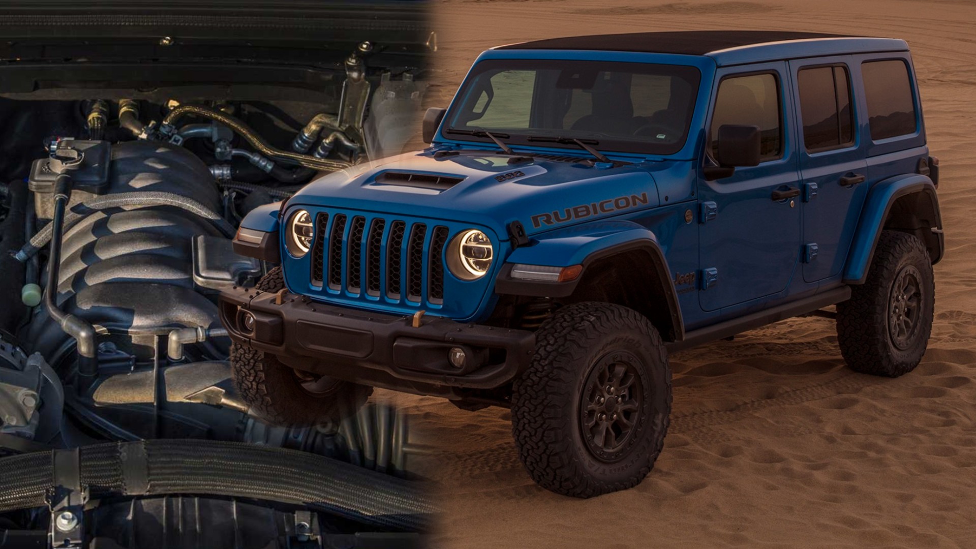 Επίσημο Jeep Wrangler Rubicon 392 με κινητήρα V8 [video