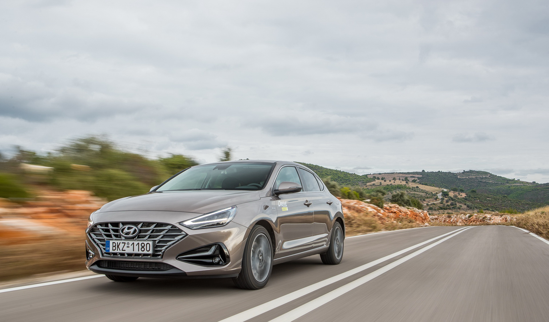 Test drive hyundai
