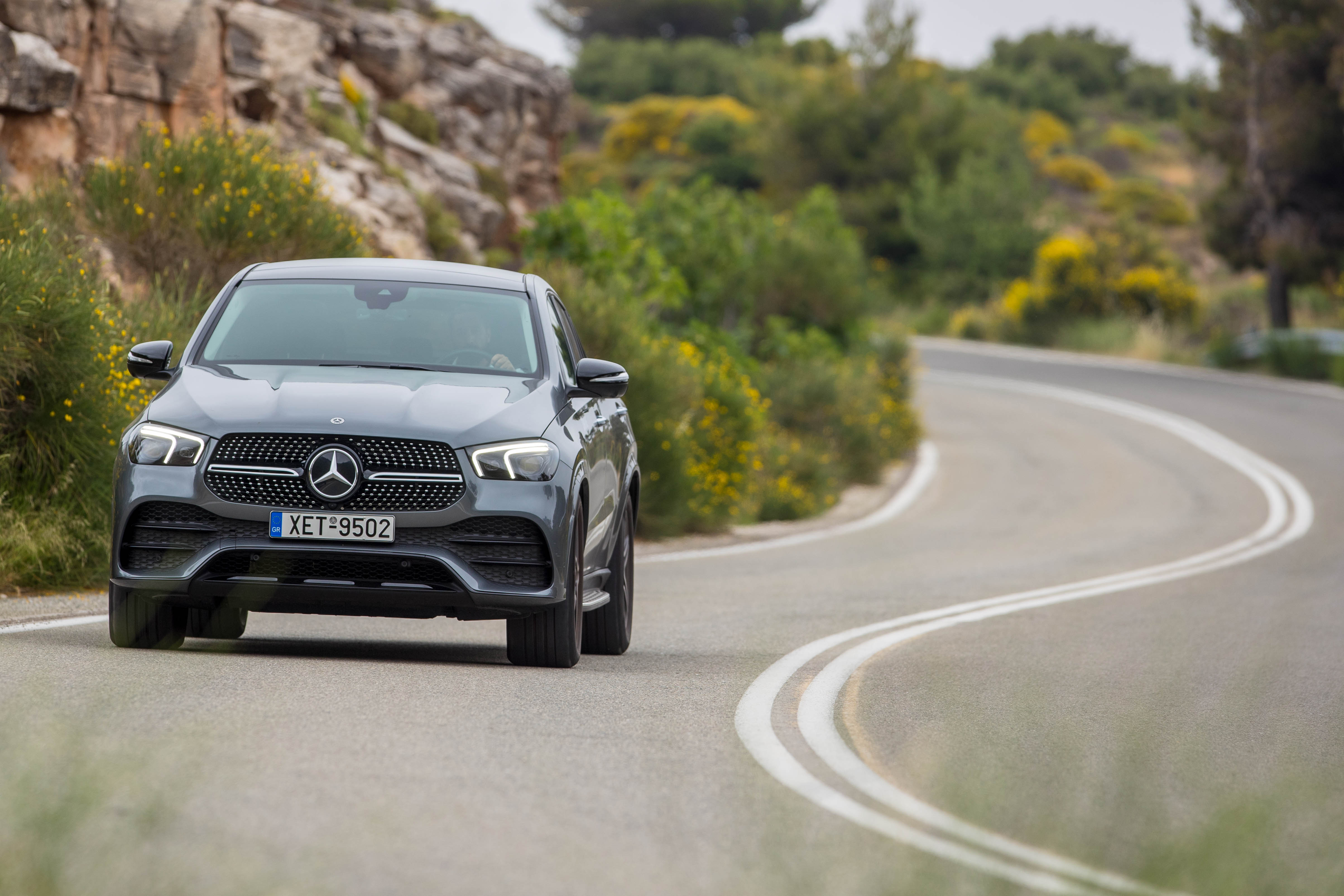 Test drive MercedesBenz GLE 300 d 4MATIC Coupé Drive