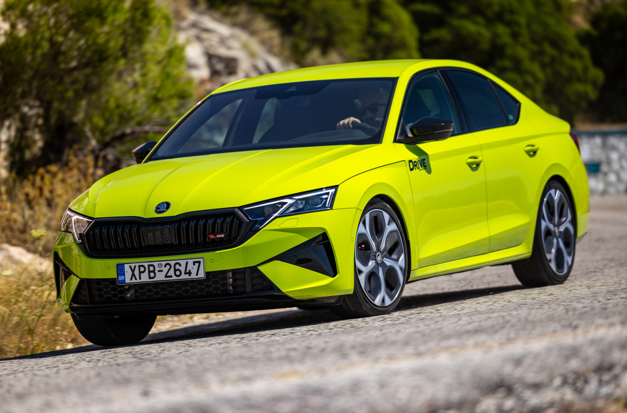 Škoda Octavia Grand Coupé RS / DRIVE Media Group/Θανάσης Κουτσογιάννης
