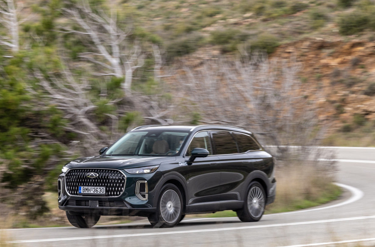 Test drive: Chery Tiggo 9 CHS AWD, Photo © DRIVE Media Group/Thanassis Koutsogiannis