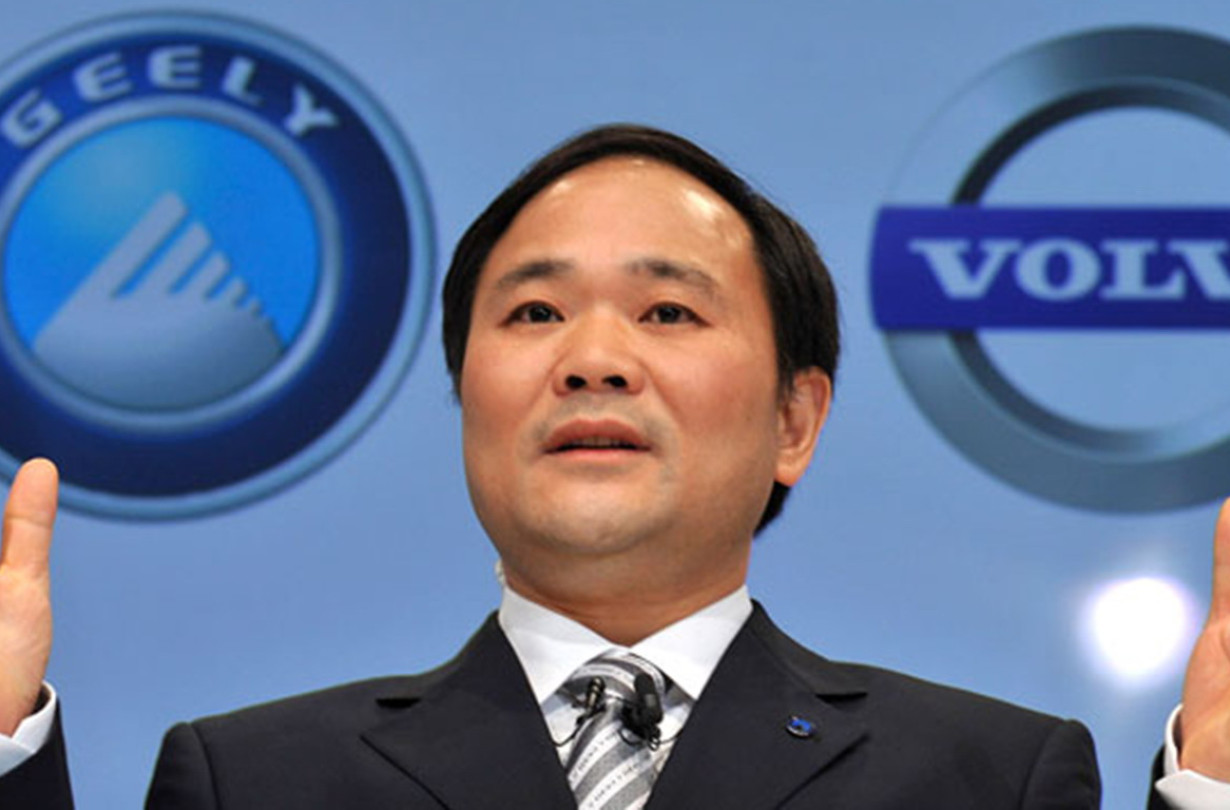 Li Shufu, Geely chairman