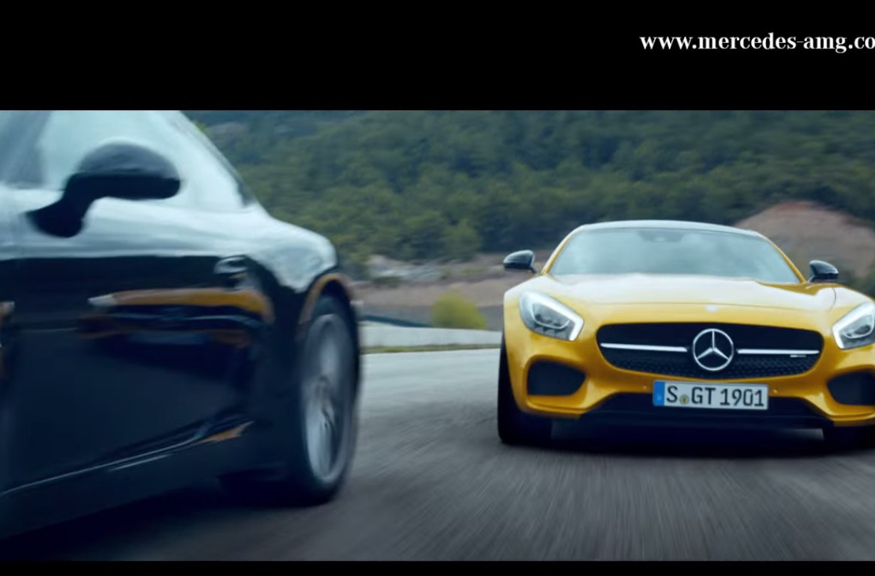 H Mercedes AMG GT τα «χώνει» στην Porsche 911
