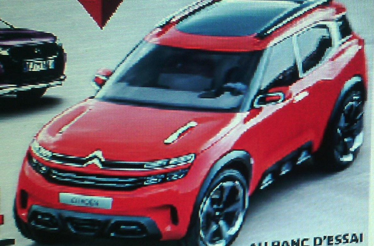 Citroën Aircross leaked