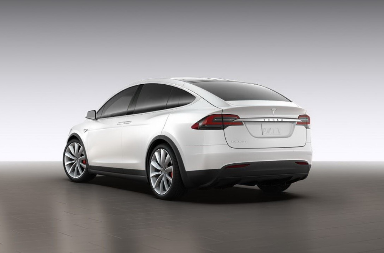 Tesla Model X production model leaked picture