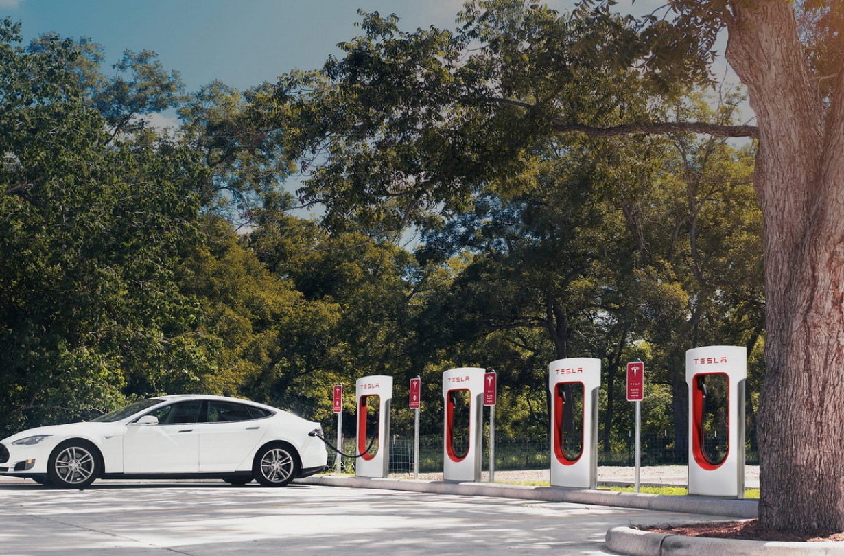 Tesla charging