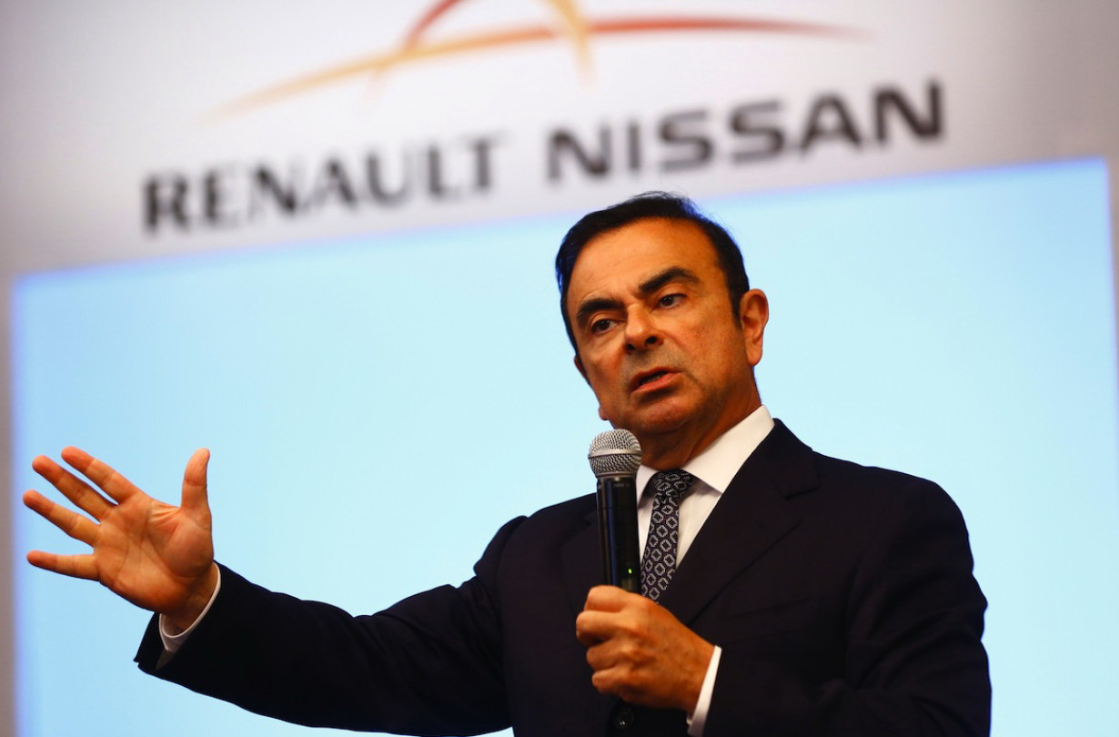 Renault-Nissan CEO Carlos Ghosn