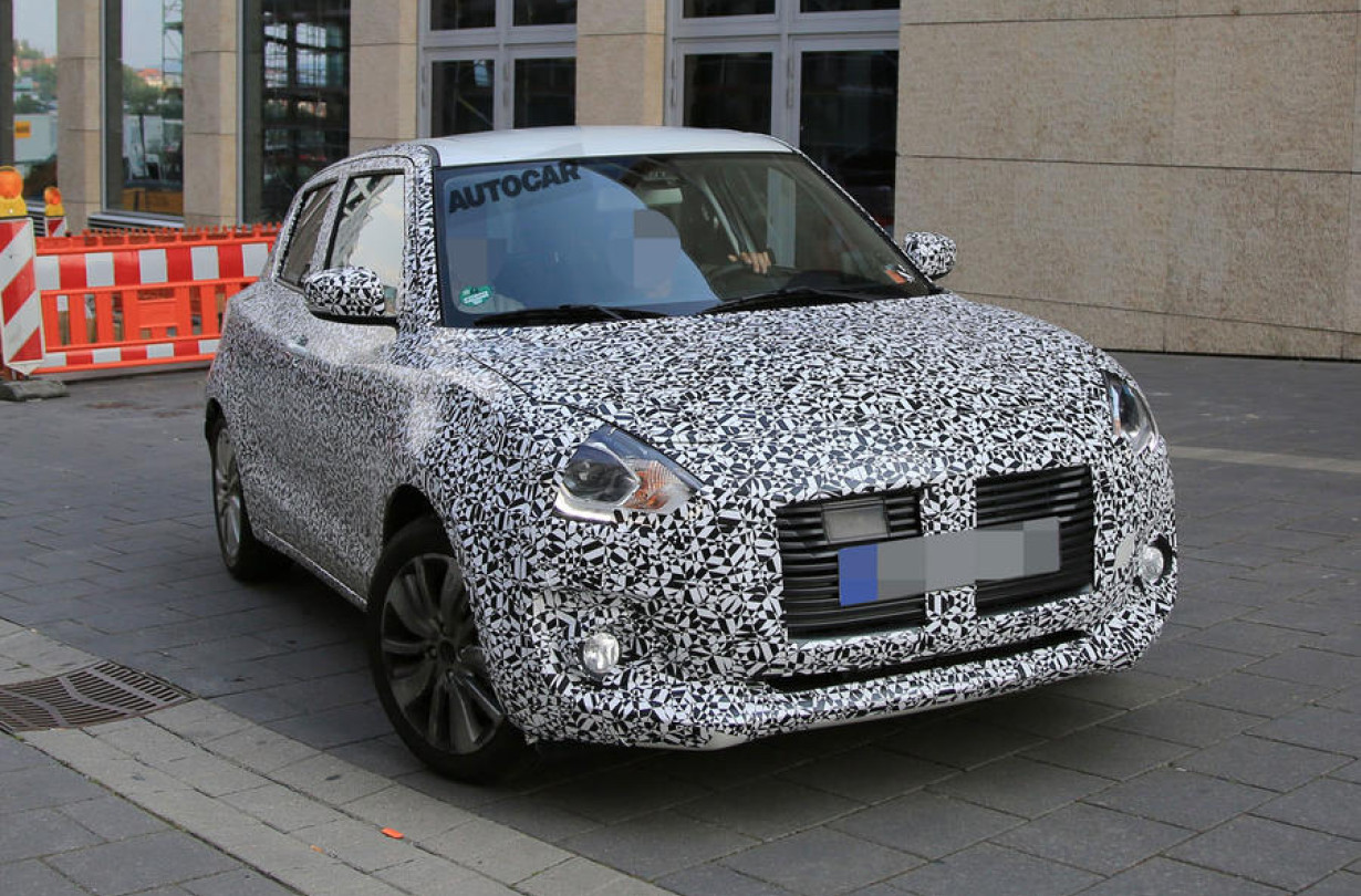 Suzuki Swift 2017 spy picture