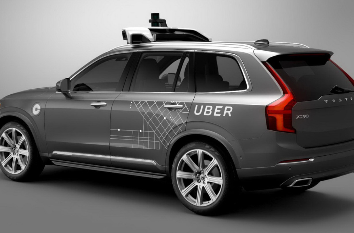 Volvo XC90 Uber Autonomous Driving