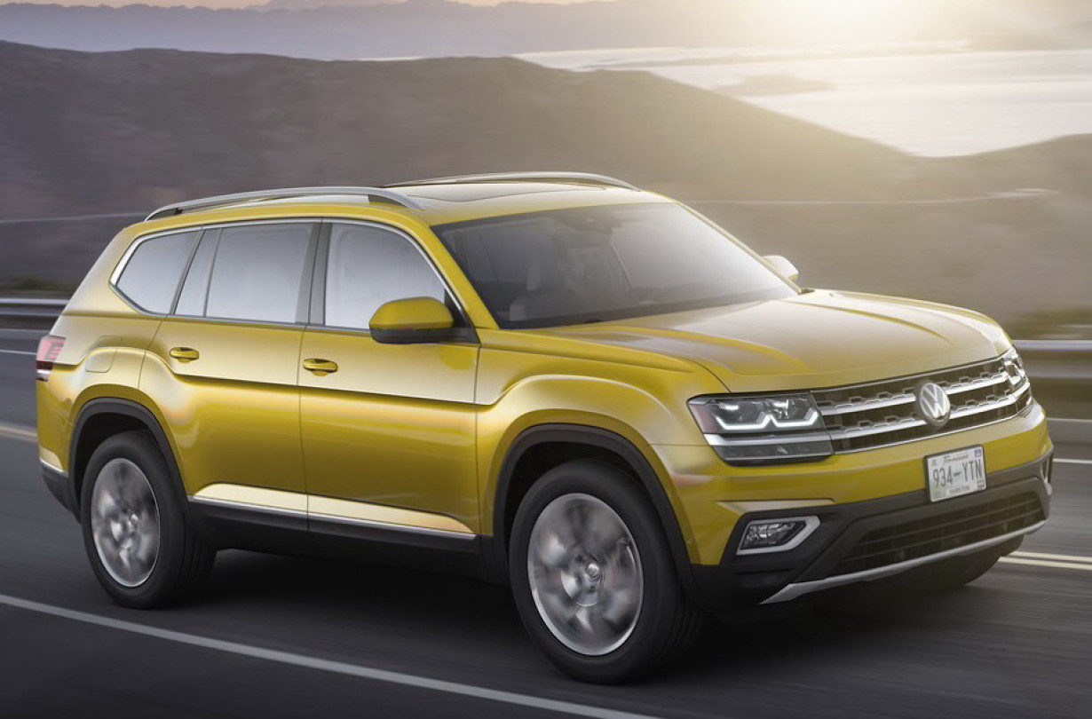 VW Atlas 2018 official picture