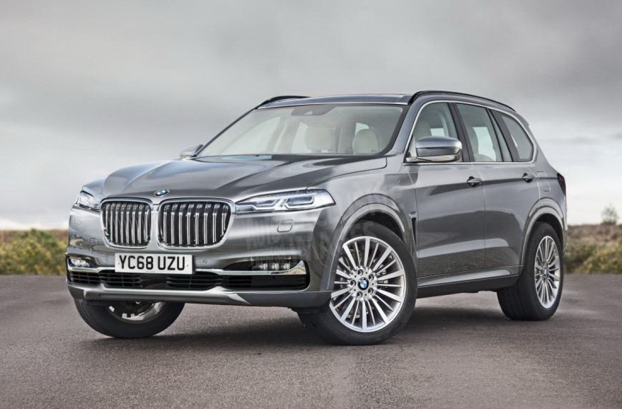 BMW X7 computer generated