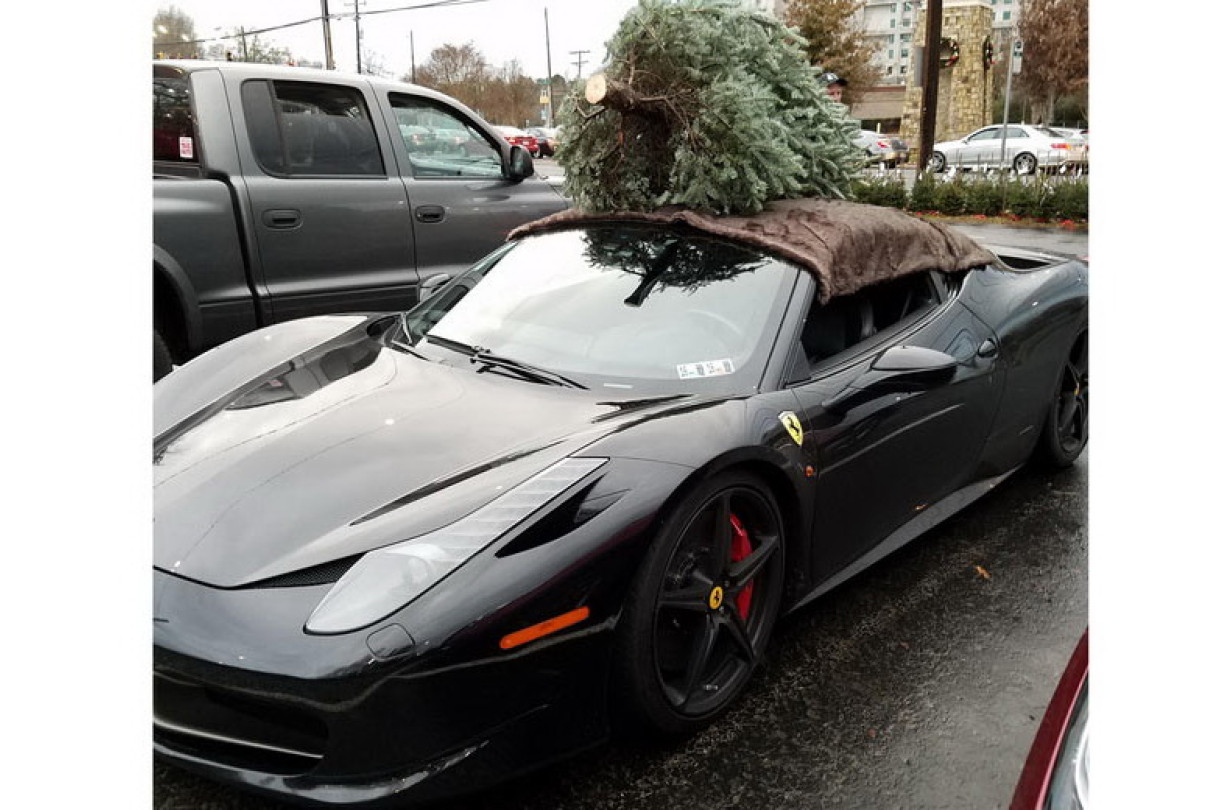 Ferrari 458 Italia XMAS tree