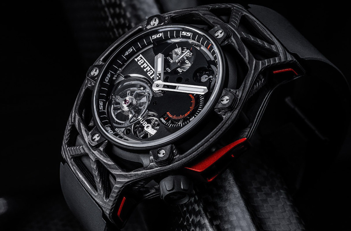 Hublot Techframe Ferrari 70 Years Tourbillon Chronograph