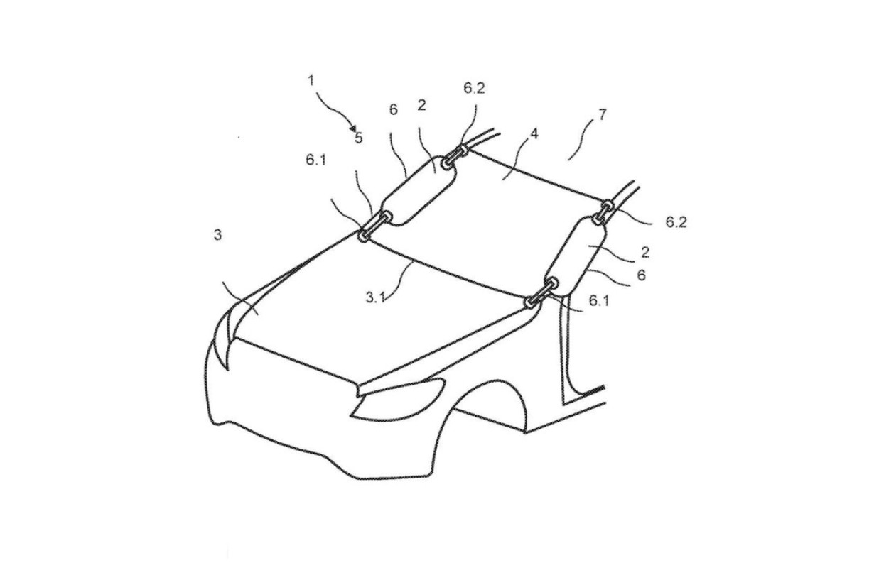 Mercedes-Benz pedestrian airbag