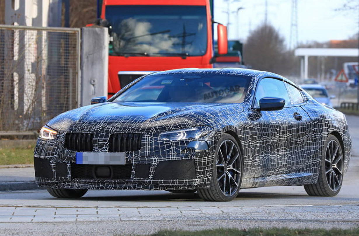 BMW 8 Series mule