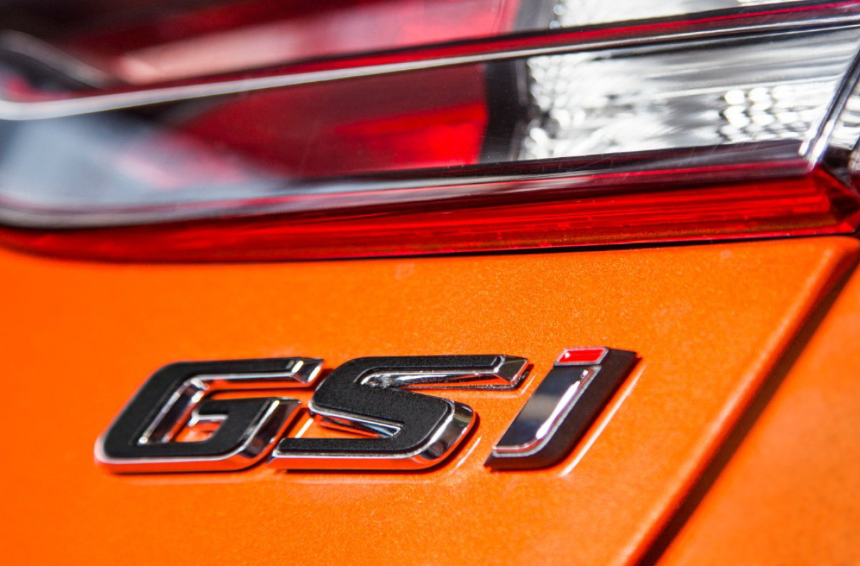 Opel GSi badge