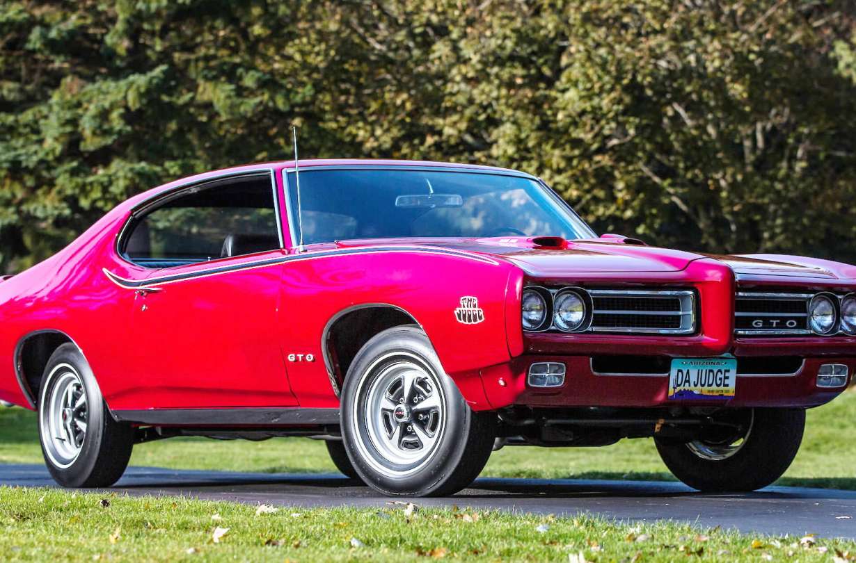 Pontiac GTO Judge 1969 - Photo credits Mecum