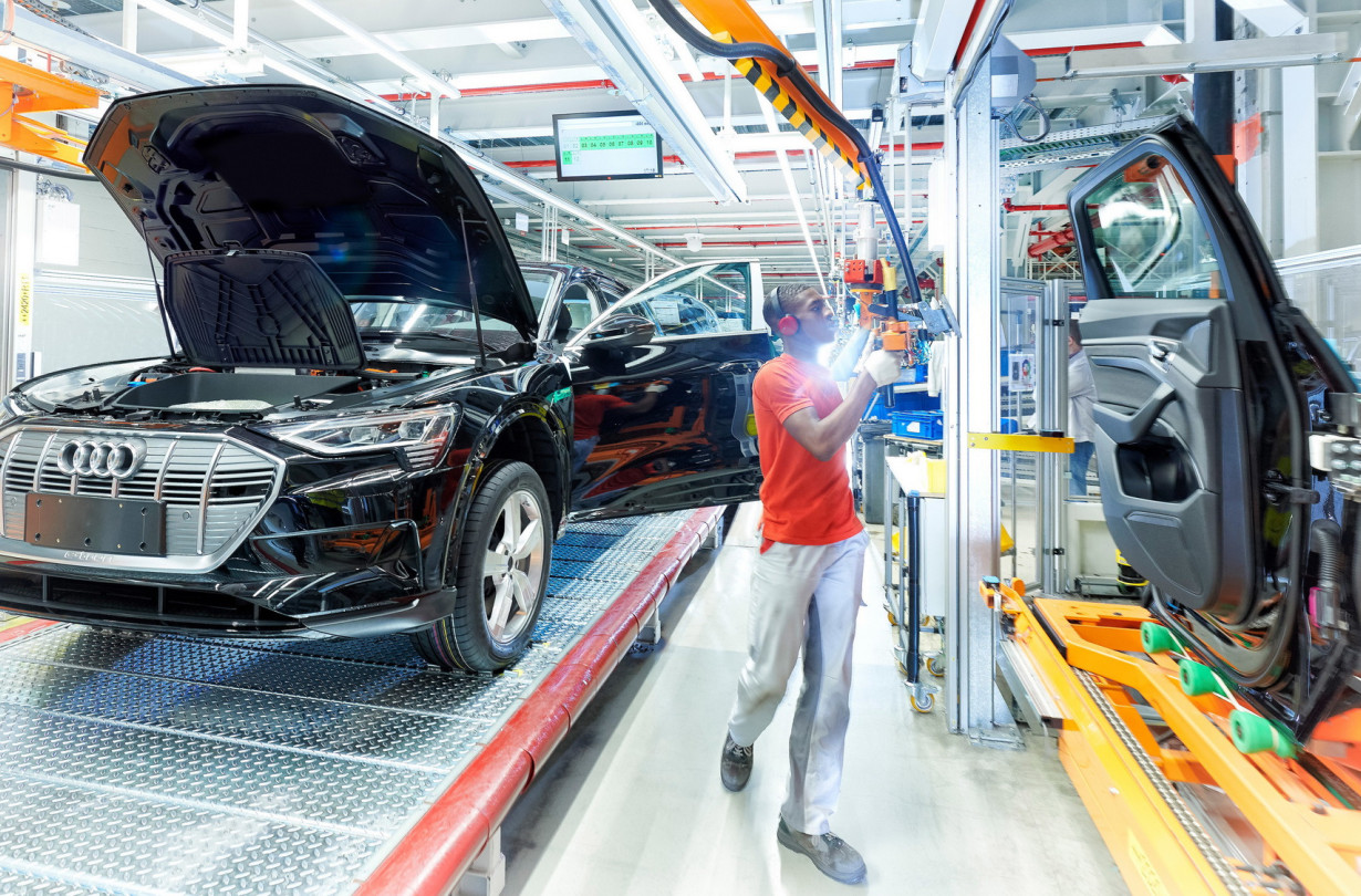 Audi e-tron Belgium factory