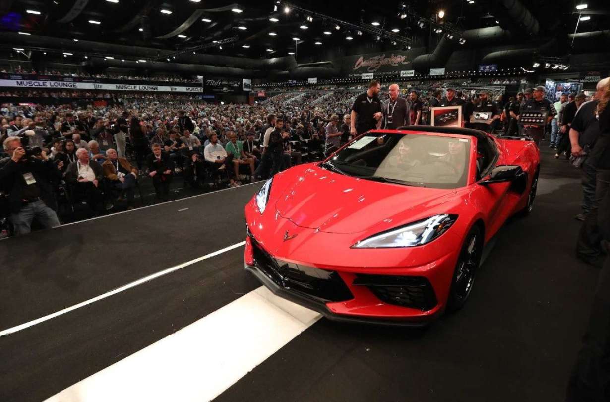 Chevrolet Corvette C8 vin #001, Scottsdale, Arizona, Barrett-Jackson Auction