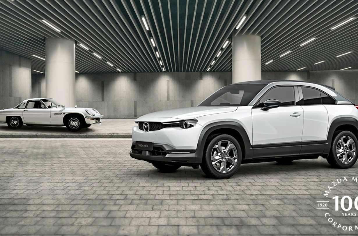 To SUV MX-30 είναι το πρώτο ηλεκτρικό αυτοκίνητο της Μazda και θα το δούμε στους δρόμους μέχρι το τέλος του χρόνου. Mazda MX-30