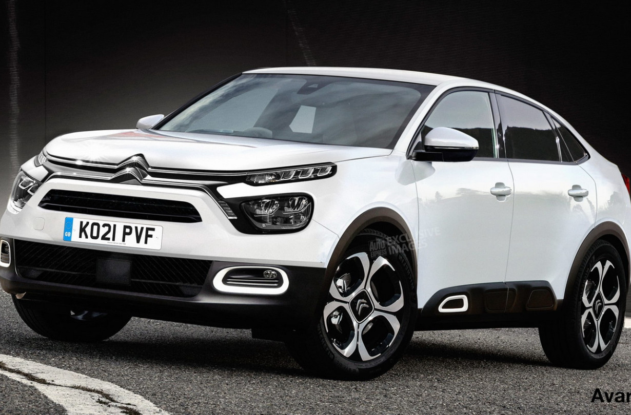 Citroën C4 2020, rendering credits Auto Express & Avarvarii Citroën C4 2020