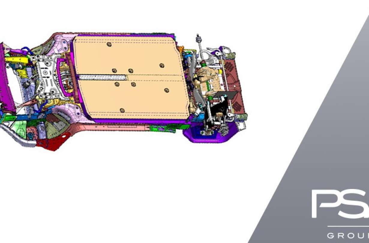 Groupe PSA electric Vehicule Modular Platform -eVMP