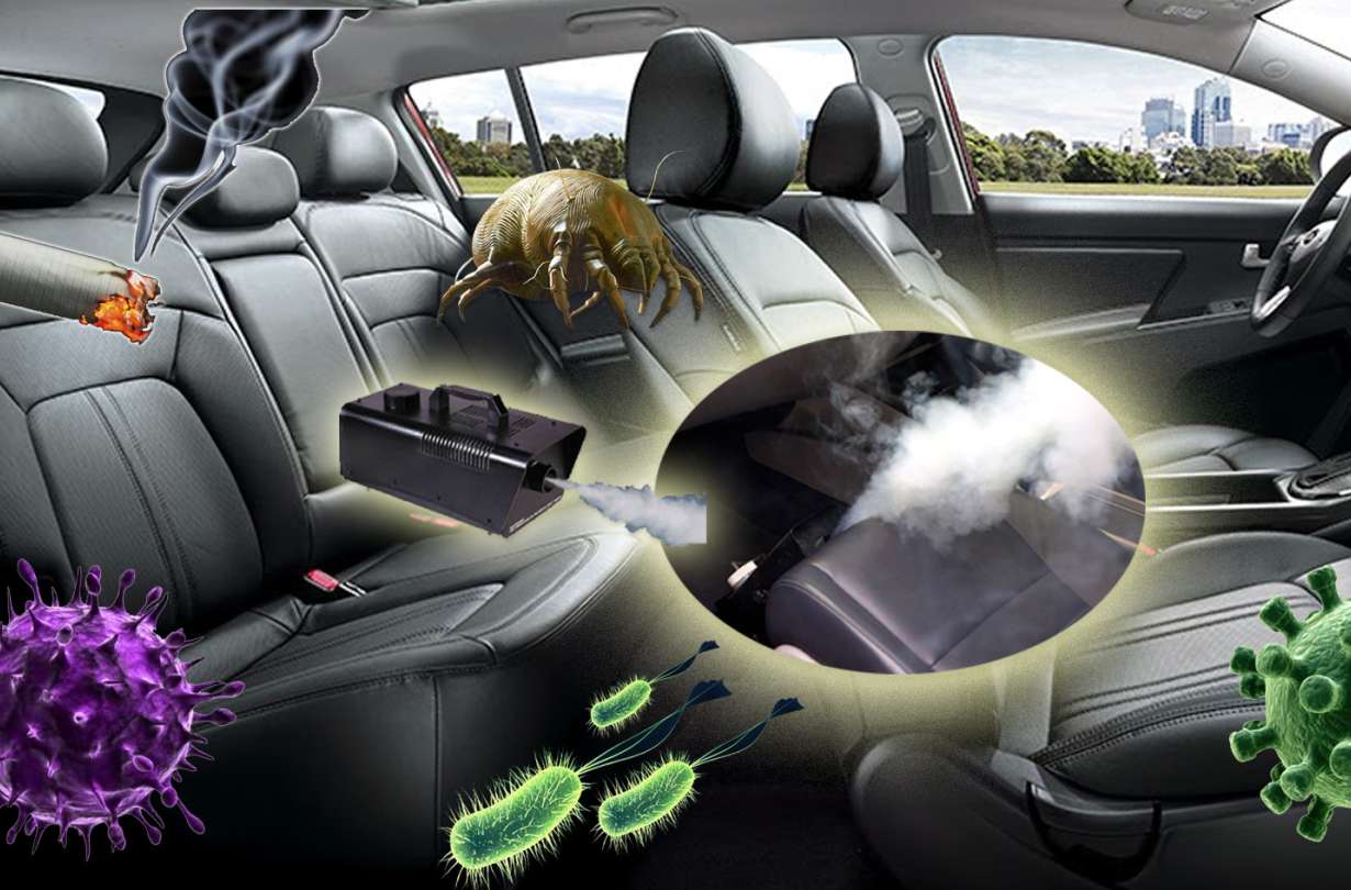 Car cabin cleaning