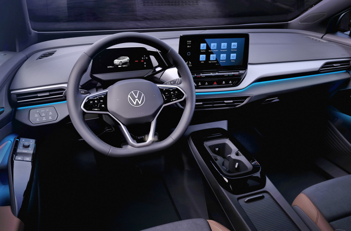 VW ID.4 dashboard