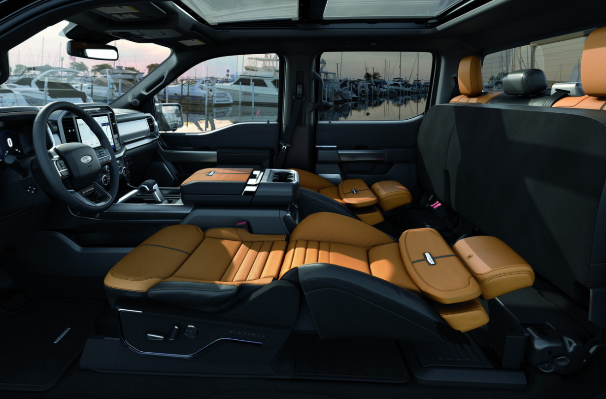Ford F150 Max recline seats