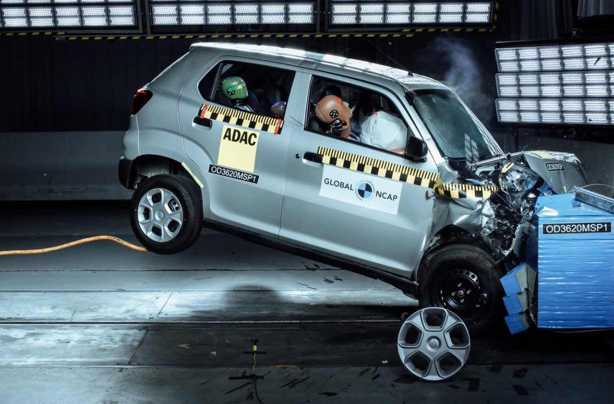 Global NCAP crash-test: Suzuki-Maruti S-Presso,