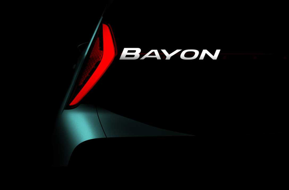 Hyundai Bayon teaser