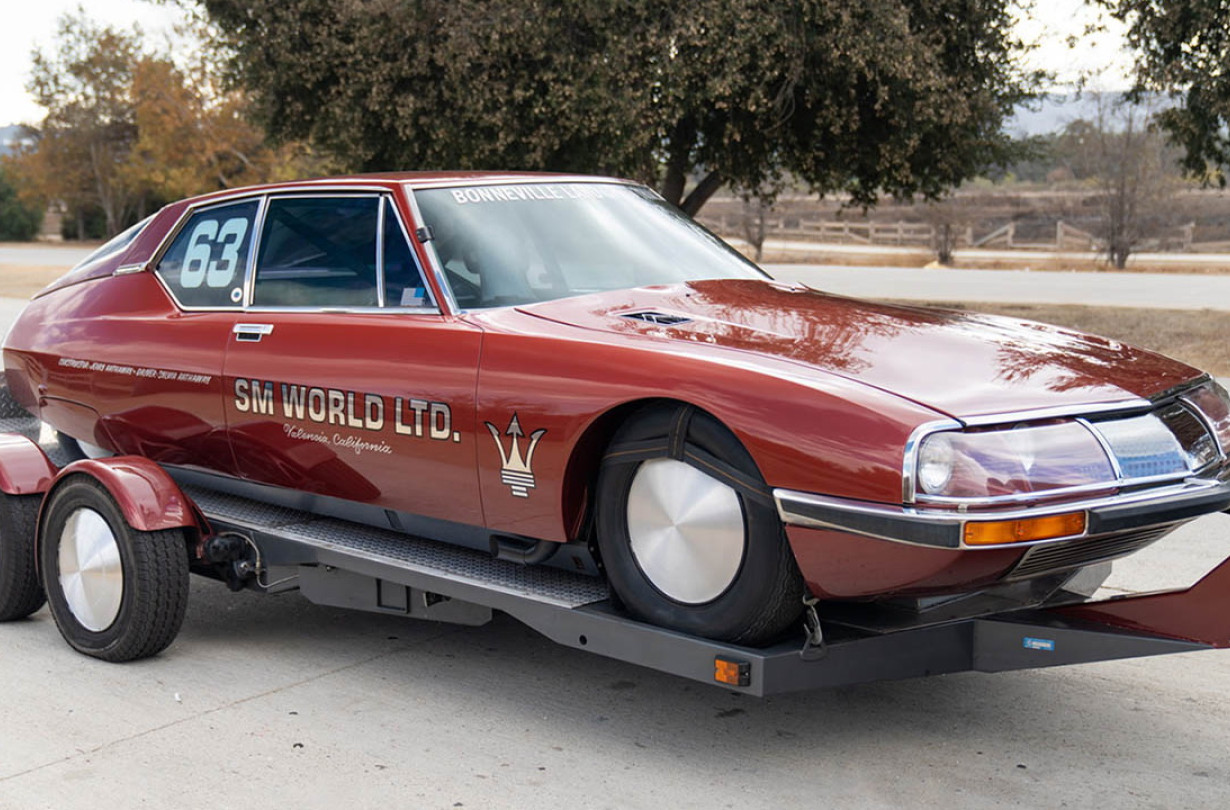 Citroën SM «Land Speed Racer», photo credit