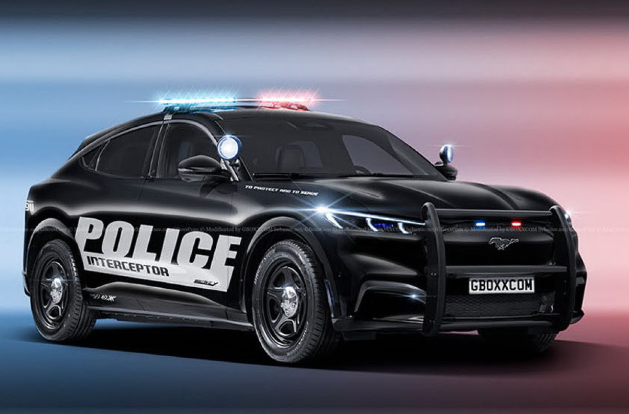Ford Mustang Mach-E police car