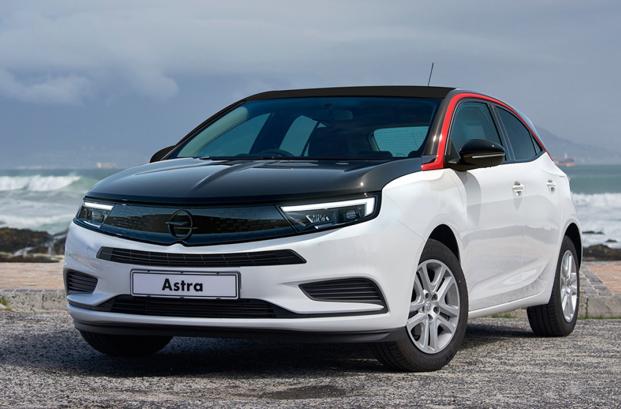 Opel Astra OPC rendering