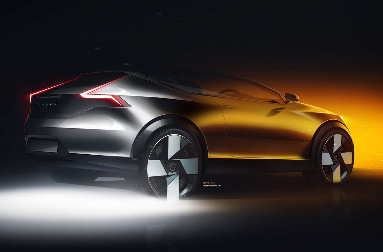 Sketch by Jakub Mendel Volvo XC20