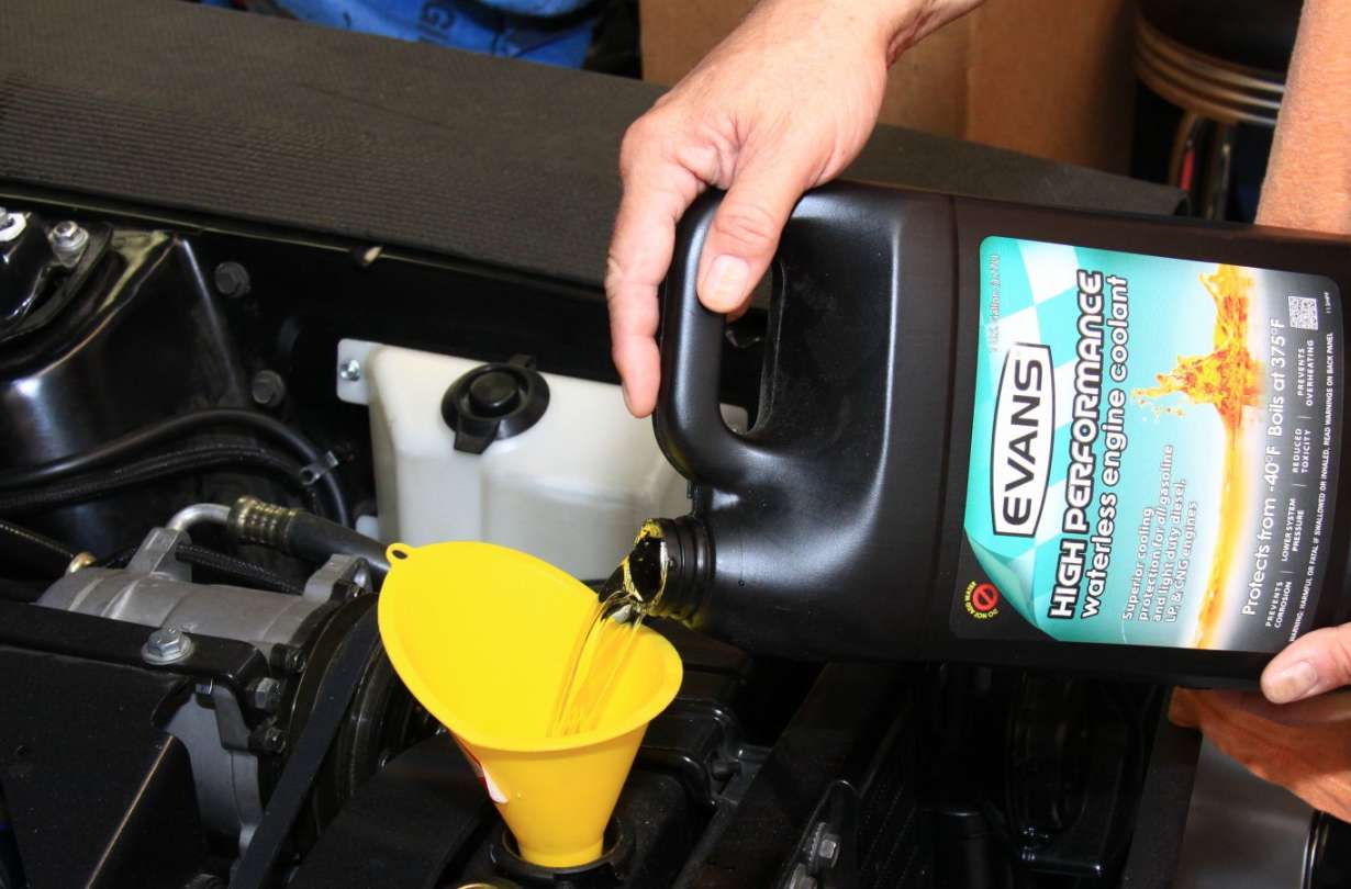 car engine coolant