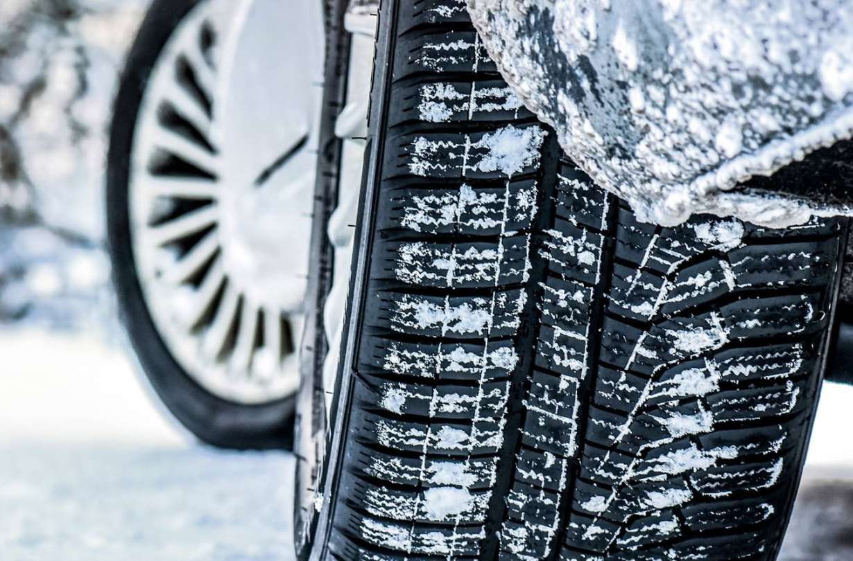 Winter tyres test
