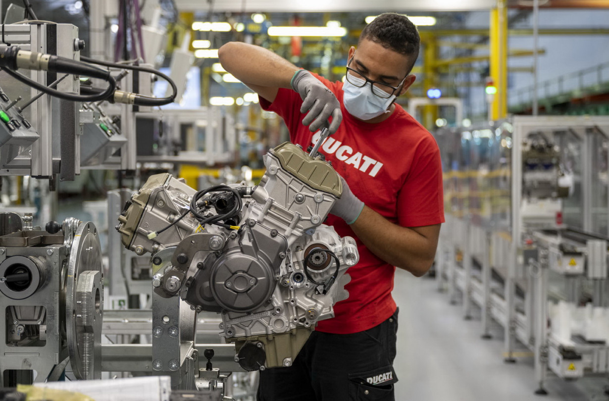 Borgo Panigale Experience: Factory Tour
