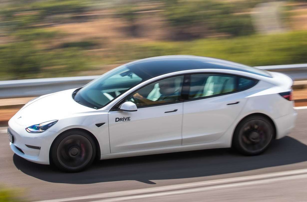 Tesla Model 3 test drive