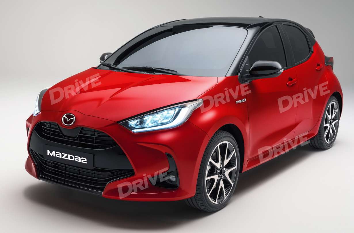 Illustration Mazda2 2022