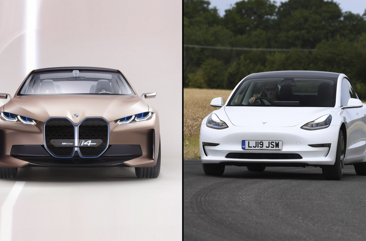 tesla vs bmw