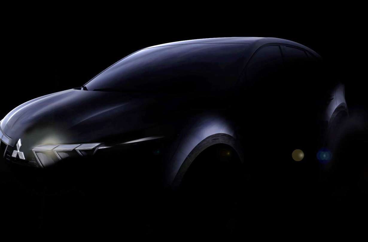 Mitsubishi ASX 2023 sketch