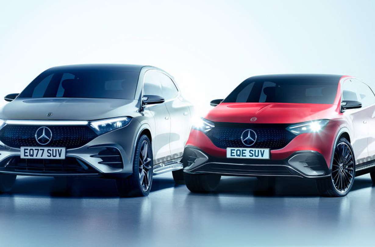 Mercedes EQS SUV Mercedes EQE SUV