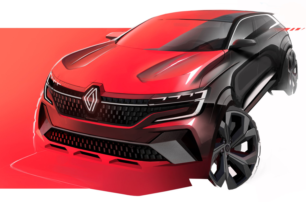 Renault Austral teaser Renault Austral