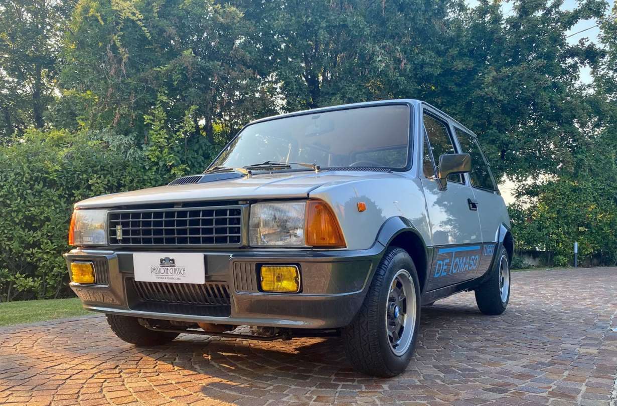 Innocenti de Tomaso Turbo του 1984. Photo credits Passione Classica Innocenti de Tomaso Turbo του 1984. Photo credits Passione Classica